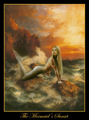 mermaid sunset anne hathaway