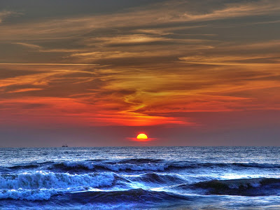 ocean sunset
