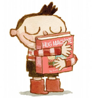 hug a book