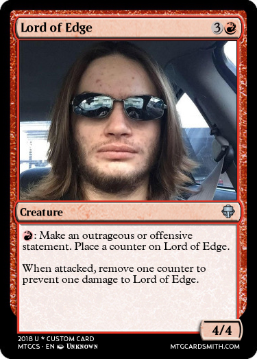 Lord of Edge magic card edgelord
