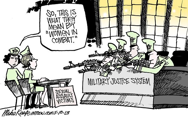 Military Sexual Assault cartoon