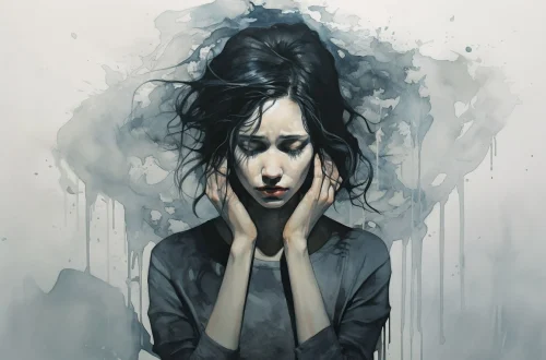 depression anxiety girl