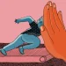 stopping person from going forward rejection