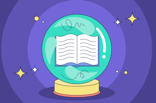 book crystal ball foreshadowing