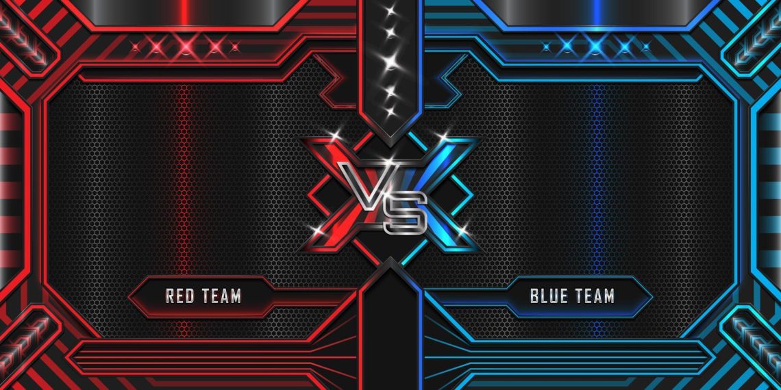 red team vs blue team