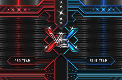 red team vs blue team