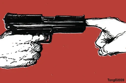 finger plug gun pistol
