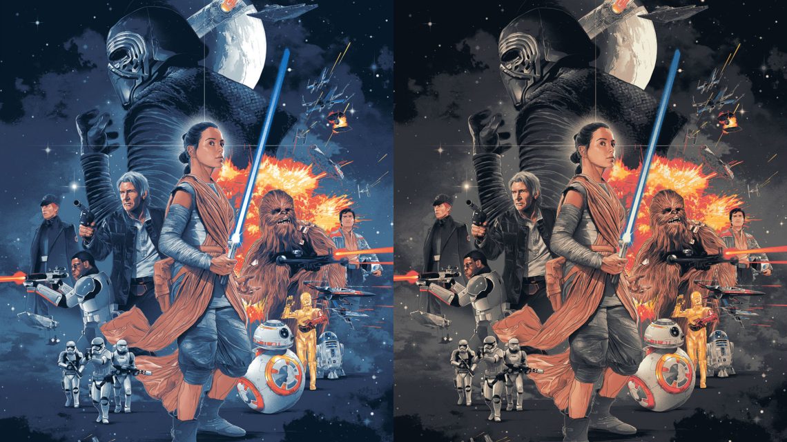 star wars force awakens poster