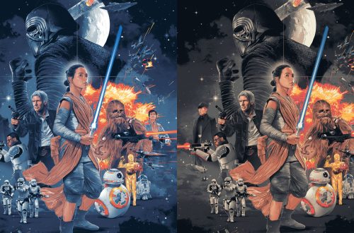 star wars force awakens poster