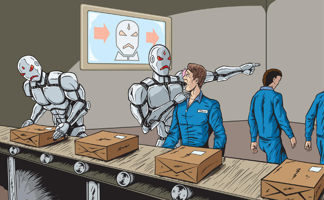 robots ai labor