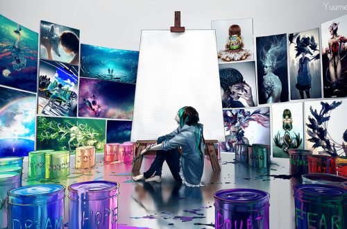 painting art blank canvas
